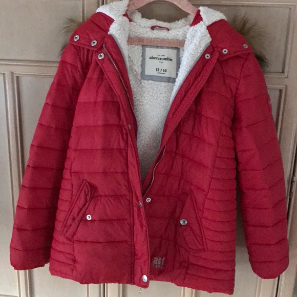 abercrombie girls coat